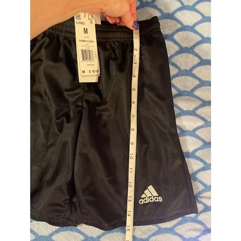 Adidas boys stripe jacket and Shorts size medium 11/12